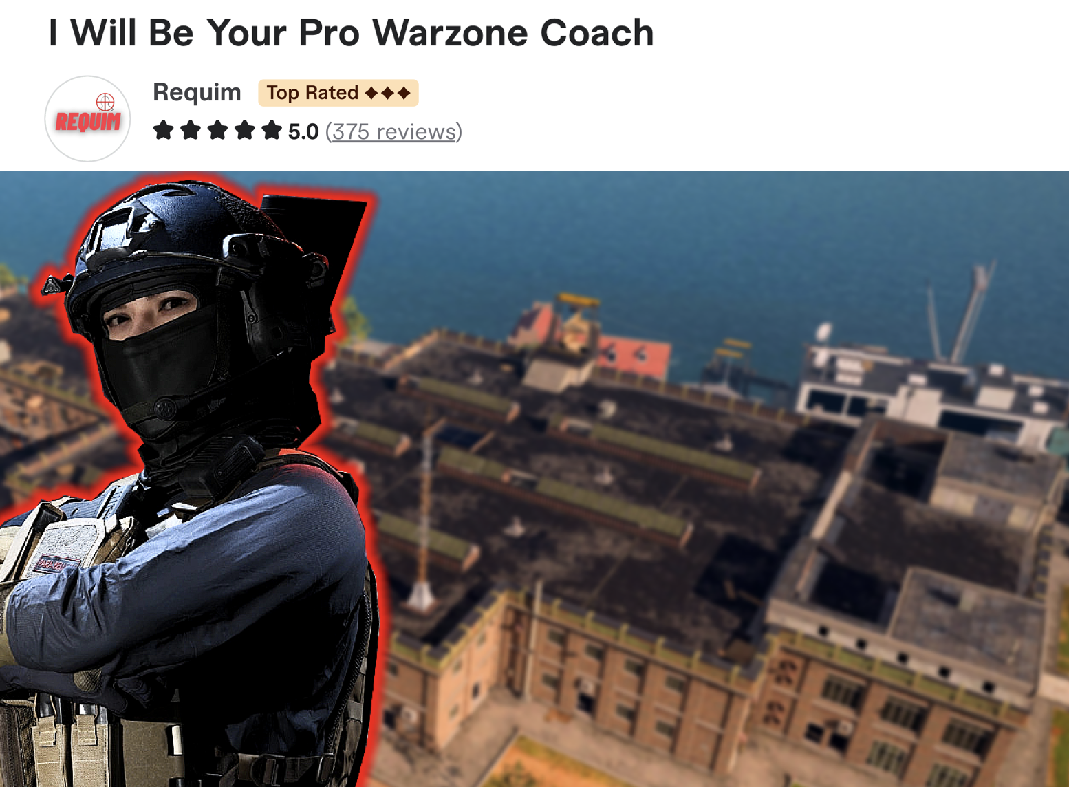 Requim Warzone Coaching Fiverr Reviews